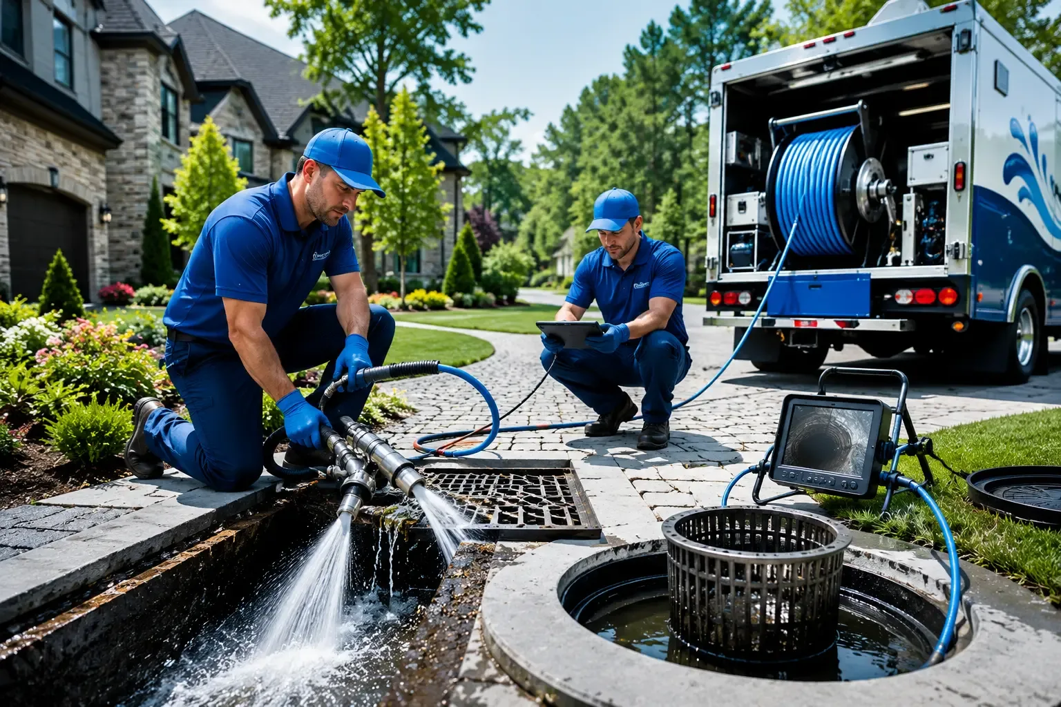 Local outdoor drain cleaning professionals in Waltonville, IL