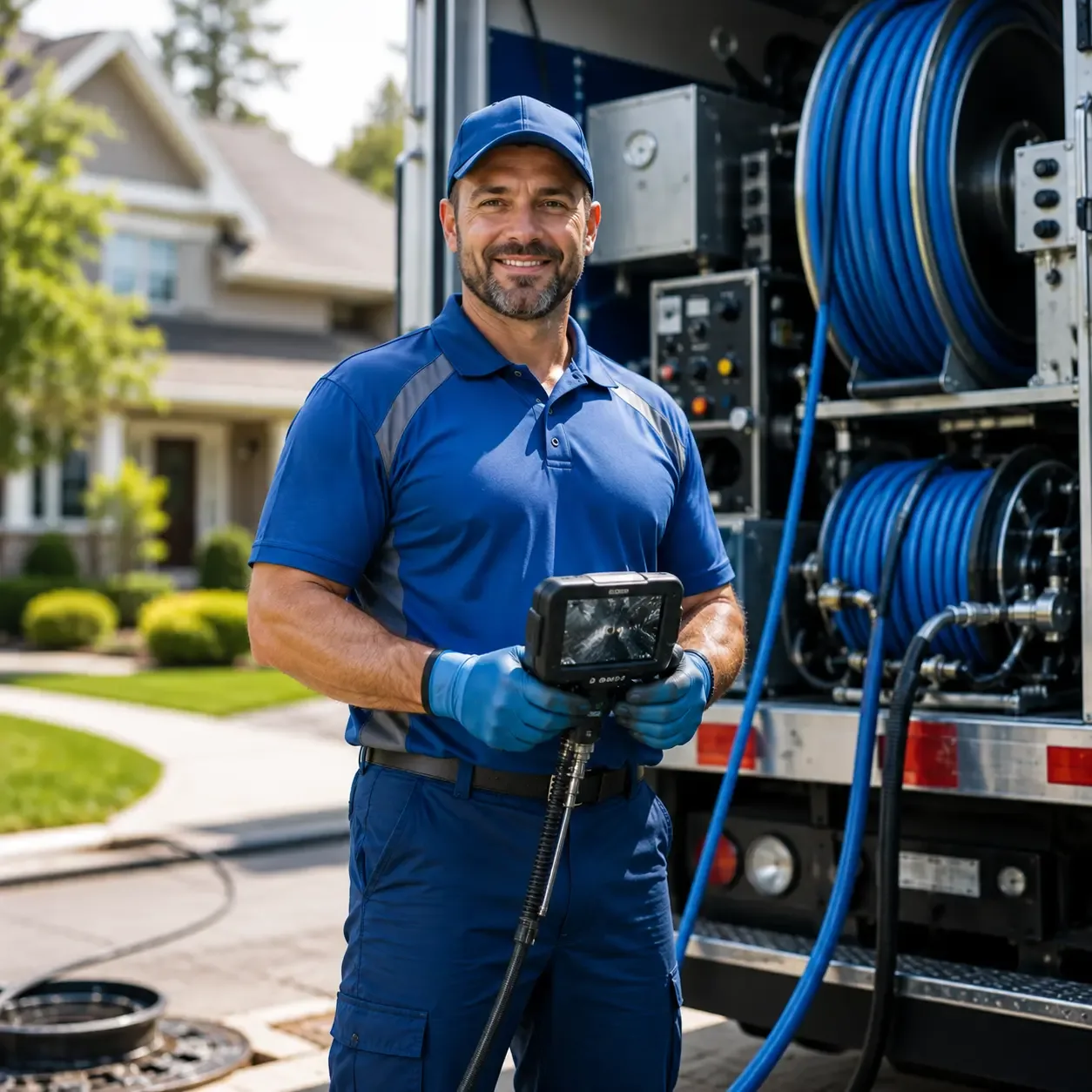 Local outdoor drain cleaning specialists in Waltonville, IL